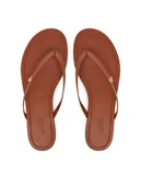 Klapki i japonki damskie - LAUREN RALPH LAUREN Japonki Raquel 802953931006 Brązowy - miniaturka - grafika 1