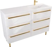 Szafki łazienkowe - Szafka Umywalkowa Stojąca ATHOS 120 cm SZ P UZ - miniaturka - grafika 1