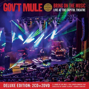 Bring On the Music (Gov't Mule) (CD / Album with DVD) - Pozostałe filmy DVD - miniaturka - grafika 2