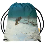 Torby szkolne - Worek Wilk Alfred Wierusz-Kowalski -Standard - miniaturka - grafika 1