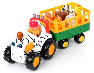 Dumel Discovery Traktor Safari DD29652 - Tory, garaże, parkingi - miniaturka - grafika 3