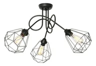 Lampy ścienne - Lampex Lampa sufitowa Lofta 3B - miniaturka - grafika 1