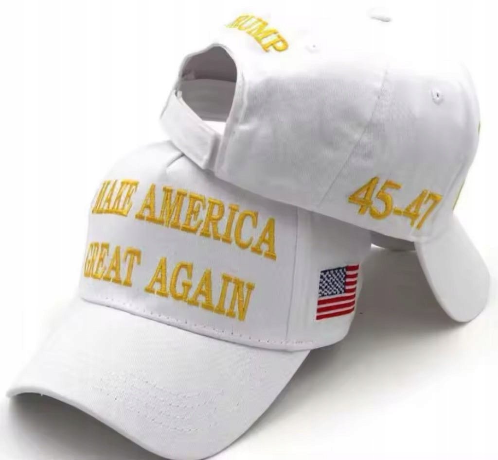 Czapka z daszkiem Make america great again Donald Trump złota