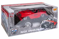 Zabawki zdalnie sterowane - Auto RC rock crawler czerwone - miniaturka - grafika 1