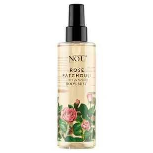 NOU Body Mist Mgiełka do ciała Rose Patchouli 200ml - Toniki i hydrolaty do twarzy - miniaturka - grafika 1
