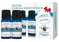 Zestawy kosmetyków damskich - N-Active Oil zestaw olejek eteryczny Energia 10 ml + olejek eteryczny Koncentracja 10 ml - miniaturka - grafika 1