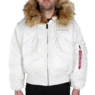 ALPHA INDUSTRIES Kurtka męska, Jet Stream White, XXL - Kurtki męskie - miniaturka - grafika 1