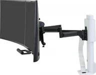 Uchwyty do monitorów - Ergotron ERGOTRON Trace Dual Monitors, Panel Clamp, Bright 45-631-216 Uchwyt stołowy - miniaturka - grafika 1