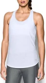 Koszulki i topy damskie - Under Armour Koszulka damska Threadborne Run Mesh Tank biała r. XS 1294520-102 - miniaturka - grafika 1