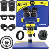 Mikroskopy i lupy - MIKROSKOP STEREOSKOPOWY DLA ELEKTRONIKA MECHANIC D75T-B11 7-50x WF10/25 LED - miniaturka - grafika 1