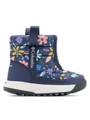 Buty dla dziewczynek - Columbia Śniegowce Snowtrot™ Mid 2078912 Granatowy - miniaturka - grafika 1