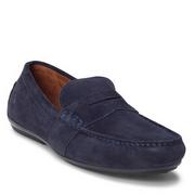 Mokasyny męskie - Mokasyny Polo Ralph Lauren Reynold 803893741001 Hunter Navy - miniaturka - grafika 1