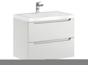 Szafki łazienkowe - Szafka Wisząca Z Umywalką ETH 60 cm - Kaszmir Mat - miniaturka - grafika 1