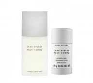 Zestawy perfum męskich - Issey Miyake SET LEau dIssey Pour Homme EDT spray 75ml + STICK 75g 3423478971356 - miniaturka - grafika 1