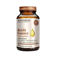 Suplementy naturalne - Doctor Life Reishi Essence olej z zarodników suplement diety 30 kapsułek - miniaturka - grafika 1