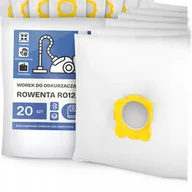 Worki do odkurzaczy - 20x Worek do Odkurzacza Rowenta RO123 Syntetyczny Mikrowłókna Duży Worki G9 - miniaturka - grafika 1