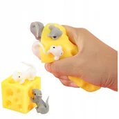 Zabawki sensoryczne - Mochi Squishy Ser Z Myszkami Gniotki Antystresowe - Idealne na Prezent - miniaturka - grafika 1