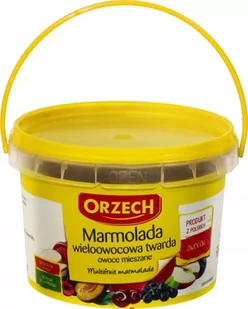 Orzech Marmolada wieloowocowa twarda 600g - Konfitury, marmolady, powidła - miniaturka - grafika 1