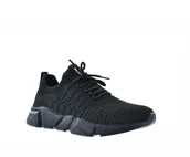 Sneakersy damskie - Sneakersy damskie BIG STAR JJ274278 czarny - miniaturka - grafika 1