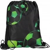Worki na buty - Starpak Worek Szkolny na Obuwie Football Green 553118 - miniaturka - grafika 1