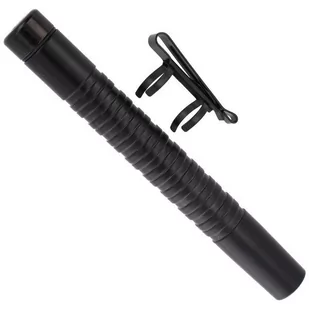 ESP - Hartowana kompaktowa pałka teleskopowa z klipsem - 18'' - Czarny - EXB-18HS BLK - Pałki obronne - miniaturka - grafika 3
