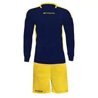 Zestawy damskiej odzieży sportowej - Givova KITC64, unisex_Adult, KITC63, Blu-Giallo, 3XS - miniaturka - grafika 1