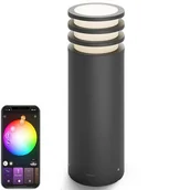 Lampy ogrodowe - Philips HUE Hue White Zewnętrzna lampa postumentowa Lucca 17402/93/P0 HUE NOWOŚĆ - miniaturka - grafika 1