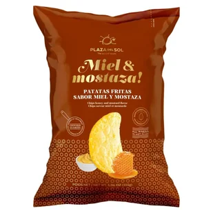 Plaza Del Sol Chipsy ziemniaczane o smaku miodu i musztardy 115 g - Pasztet i przetwory mięsne - miniaturka - grafika 1