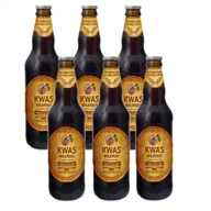 Napoje gazowane - Pbe Kwas chlebowy Wileński ze śliwką Zestaw 6 x 500 ml - miniaturka - grafika 1