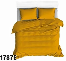 Extrapościel Pościel bawełniana 140x200 1787E musztardowa 78 jednobarwna - Pościel Extrapościel Pościel bawełniana 140x200 1787E musztardowa 78 jednobarwna - Pościel - miniaturka - grafika 1