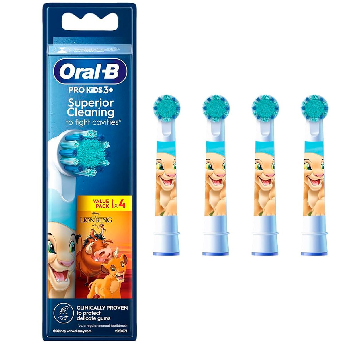Końcówki do szczoteczeki Oral-B EB10S The Lion King 4 szt