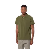Koszulki męskie - Koszulka polo męska Jack Wolfskin ESSENTIAL POLO M greenwood - S - miniaturka - grafika 1