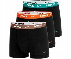 NIKE BOKSERKI MĘSKIE TRUNK 3PK CZARNE r.L