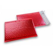 Koperty - Koperta bąbelkowa, metaliczna H18, czerwona - miniaturka - grafika 1