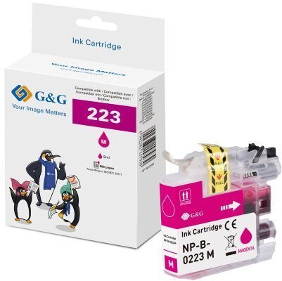 Tusz G&G nabój z tuszem 1 szt. Zamiennik Purpurowy 14522