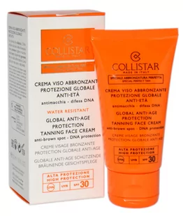 Collistar Sun Protection przeciwstarzeniowy krem do opalania SPF 30 Global Anti Age Protection Tanning Face Cream) 50 ml - Kremy do twarzy z filtrem - miniaturka - grafika 1