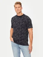 Koszulki męskie - KARL LAGERFELD T-Shirt 755039 544224 Czarny Regular Fit - miniaturka - grafika 1
