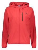 Kurtki i kamizelki sportowe męskie - Puma Kurtka funkcyjna "Mega Up" w kolorze czerwonym - miniaturka - grafika 1