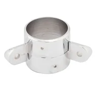 Meble modułowe i akcesoria - Uchwyt kątowy dwustronny Ø50 chrom - miniaturka - grafika 1