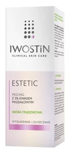 Iwostin SANOFI AVENTIS SP Z O.O ESTETIC Peeling z 5% kwasem migdałowym 30 ml 7072412 - Peelingi i scruby do twarzy - miniaturka - grafika 1