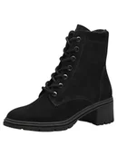 Botki damskie - Tamaris Damskie sztyblety 1-25242-43, czarne, rozmiar 39 EU, czarny, 39 EU - miniaturka - grafika 1