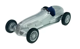 WELLY 1937 MERCEDES-BENZ W125 SREBRNY 1:24 SAMOCHÓD NOWY METALOWY MODEL - Samochody i pojazdy dla dzieci - miniaturka - grafika 1