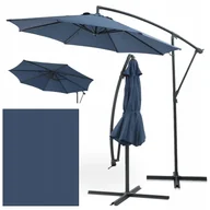 Parasol ogrodowy boczny SANTORINI 3m Navy Blue - Focus Garden