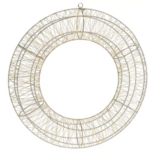 Łańcuch OKTAN pierścień 1440 led metalowy 5m - Oświetlenie świąteczne - miniaturka - grafika 1