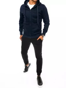 Dres męski granatowo-czarny Dstreet AX0628-XL - Dresy męskie - miniaturka - grafika 1