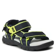 Sandały damskie - Jack Wolfskin Sandały Seven Seas 3 K 4040061 Navy/Lime - miniaturka - grafika 1