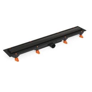 Odpływ Liniowy z rusztem dwustronnym Jano Drain Pro Line Czarny 75cm - Odpływy liniowe - miniaturka - grafika 1