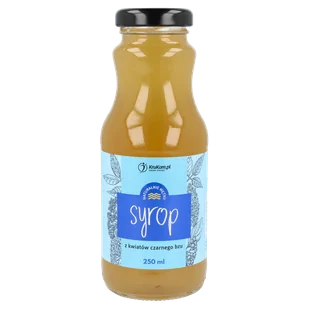 Syrop z kwiatów czarnego bzu 250ml - Syropy i koncentraty owocowe - miniaturka - grafika 1