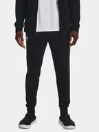 Spodnie sportowe męskie - Under Armour Spodnie dresowe Ua Rival Terry Jogger 1380843-001 Czarny Fitted Fit - miniaturka - grafika 1