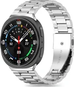 Akcesoria do zegarków - Tech-Protect Stainless do Samsung Galaxy Watch 8 / Classic 40 / 44 / 46 mm Srebrny - miniaturka - grafika 1